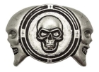 Grtelschnalle Totenkopf